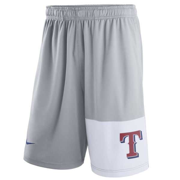Men's Texas Rangers Nike Gray Dry Fly Shorts,We sell and wholesale Men's Texas Rangers Nike Gray Dry Fly Shorts on line form chian!